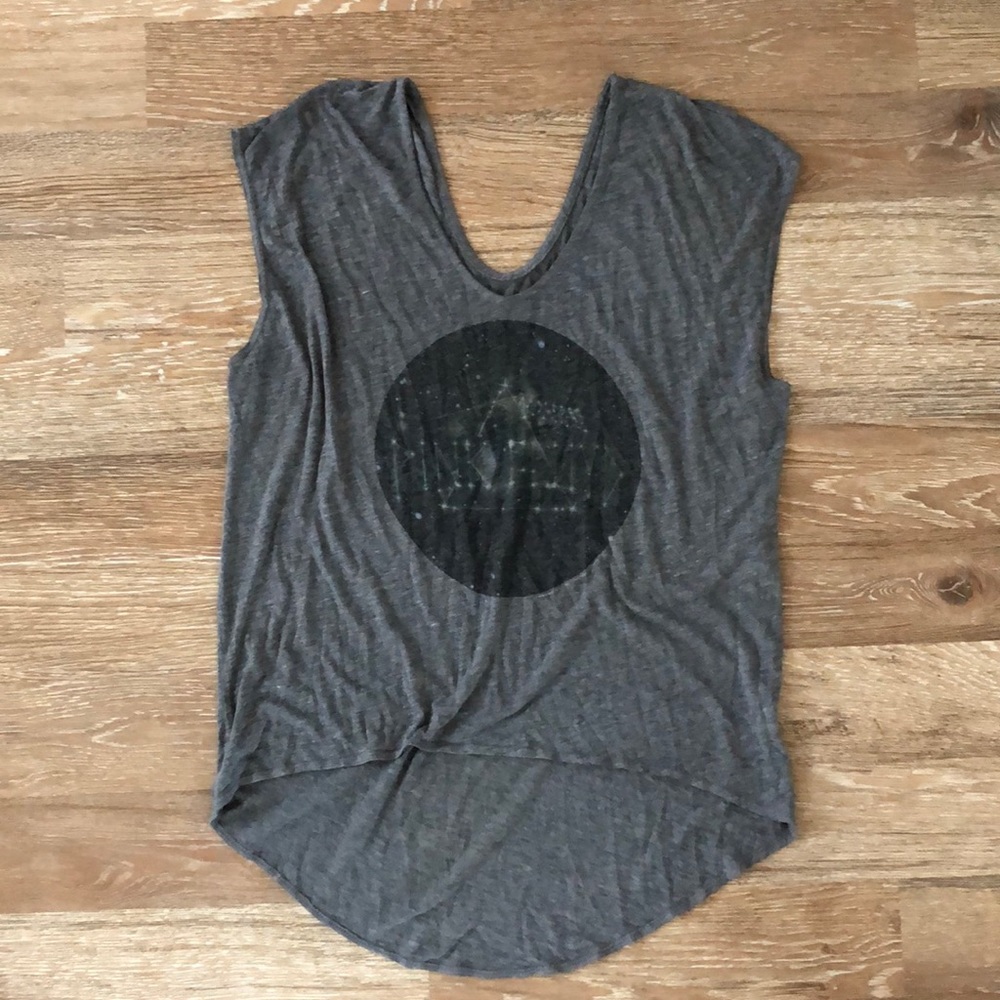 Chaser Free People Pink Floyd Band Muscle Tank